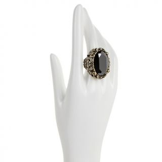 Heidi Daus Dare to Wear Crystal Accented Knuckle Ring