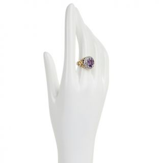 Jewelry Rings Gemstone Victoria Wieck 2.98ct Amethyst White Topaz