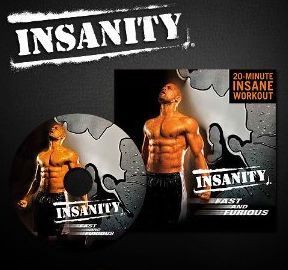 Insanity Workout Fast and Furious 20 Minute Insane Workout DVD