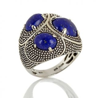 205 451 hilary joy blue lapis sterling silver caviar textured ring