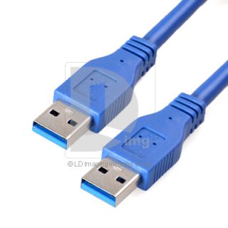  Super Speed A Male to A Male Extension Data Cable Connector