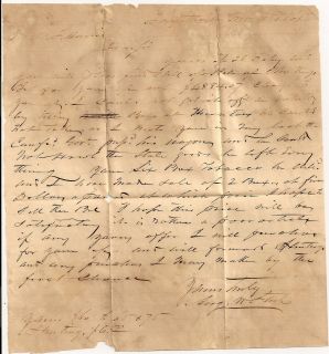CONFEDERATE letter MARCH 4 1865 FAYETTEVILLE NC ~ LAST HOORAH
