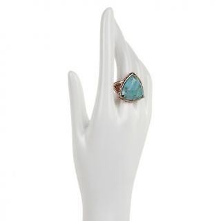 Jewelry Rings Gemstone Studio Barse Turquoise Copper Triangle