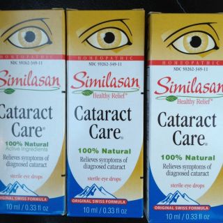 Similasan Cataract Care Eye Drops All Natural 60 Ml