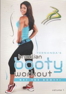 Brazilian Booty Workout DVD Fernanda Rocha New SEALED Dancing Workout