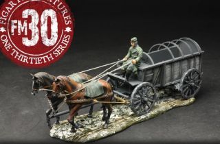  Figarti ETG 074 Horse Drawn German Supply Wagon
