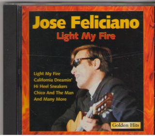 Jose Feliciano Light My Fire Golden Hits 1 CD Only $5 50 