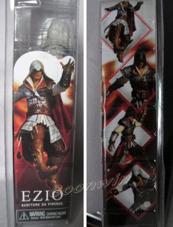NECA Assassins Creed II Ezio Action Figure 7 White FAC1