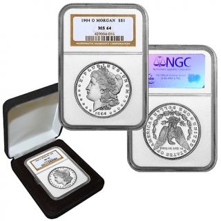203 997 coin collector 1904 ms64 ngc o mint morgan silver dollar