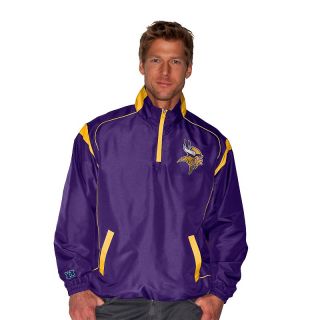 203 610 g iii nfl red zone quarter zip pullover by g iii vikings note