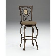  229 95 hillsdale furniture aspen adjustable swivel bar stool $ 229 95