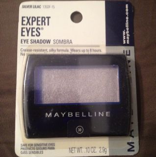 MAYBELLINE Silver Lilac Expert Eyes Eye Shadow Factory Sealed New