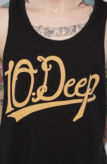 10 Deep The Delta House Tank in Black