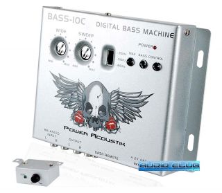  BASS10C Digital Bass Processor Epicenter w Parametric Control