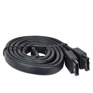 External Serial ATA eSATA Drive Cable Black New