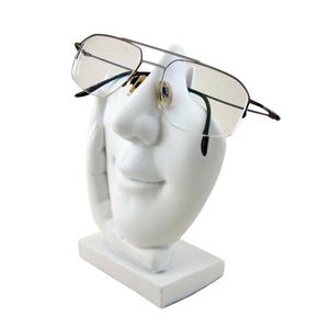 Face Resting on Palm of Hands Eyeglass Sunglasses Holder Display New