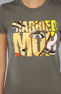 Married to the Mob The Stamp Logo Tee