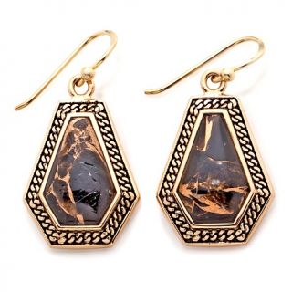 200 241 studio barse black obsidian bronze drop earrings rating 2 $ 29