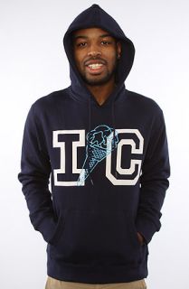 Ice Cream The IC Pullover Hoody in Navy