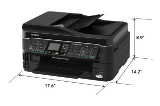 Epson Workforce 635 All in One Inkjet Printer No Ink