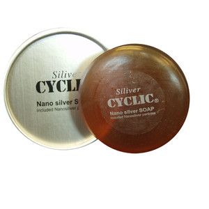 CYCLIC Nano silver Facial Cleanser Soap Bar, For Normal to Oily Skin