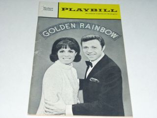 1968 Playbill Golden Rainbow Steve Lawrence Eydie Gorme