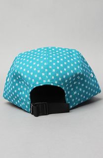 HUF The Monogram H Volley Hat in Teal