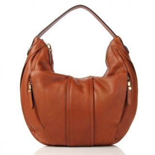 OR by orYANY OR by orYANY Large Leather Hobo with Zip Pockets