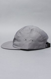 HUF The 10 K Volley Hat in Charcoal Concrete