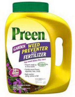 Lot 6 Preen 7 5 lb Garden Weed Preventer Fert 590024