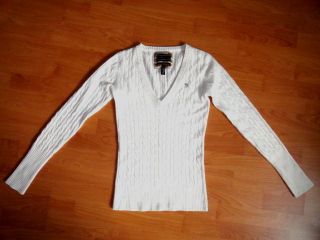 Ezra Fitch Abercrombie Finest Cashmere Sweater Top S