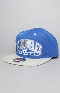 American Needle Hats The Los Angeles Dodgers Arched Snapback Hat in