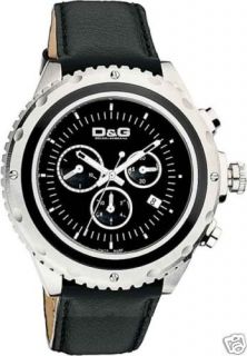 Dolce Gabanna Sir Leather Band Mens Watch DW0367