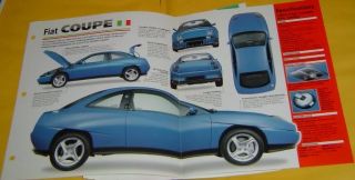 1997 96 Fiat Coupe 20V Turbo 1998cc 5 Cyl Imp Info Specs Photo 15x9