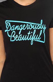 Dangerously Beautiful The DB Electric TShirt in Black