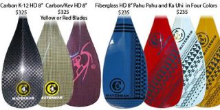  delivery we also have carbon kevlar and fiberglass 1 pc paddles