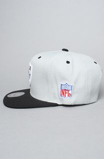 Mitchell & Ness The NFL Wool Snapback Hat in Black Gray  Karmaloop