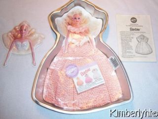 Barbie Birthday Cakes on Bride Barbie Cake Pan Birthday Face Maker Insert Instructions Doll