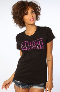 Crooks and Castles The Bikers Type Crew Tee in Black