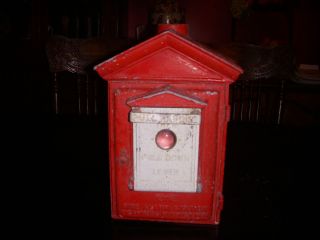  Vintage Gamewell Fire Alarm Box