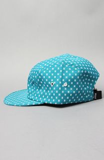 HUF The Monogram H Volley Hat in Teal