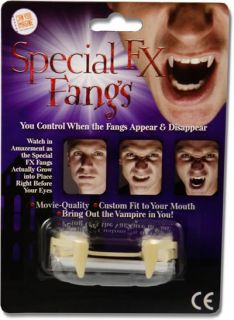 Special FX Fangs Vampire Teeth Retractable Twilight