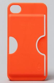 Nixon The Carded iPhone 4 Case in Neon Coral