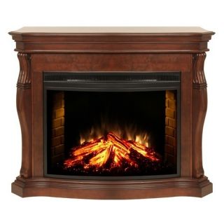 Muskoka Tuscan Electric Fireplace 33 Curved Firebox Stove Home Decor