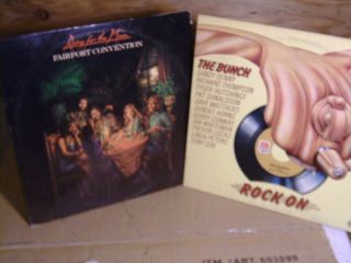   RECORDS THE BUNCH ROCK ON FAIRPORT CONVENTION RISING FOR THE MOON