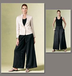 Vogue Issey Miyake Designer Original Jacket Pants Pattern 1186 Size 6