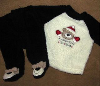 First Moments outfit My Beary First Christmas Very Bear Footed