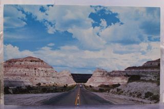 New Mexico Cuba Farmington Highway 44 Postcard Old Vintage Card View