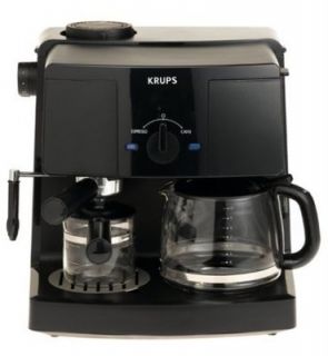 Krups XP1500 Coffee Maker Espresso Cappuccino Machine Combination