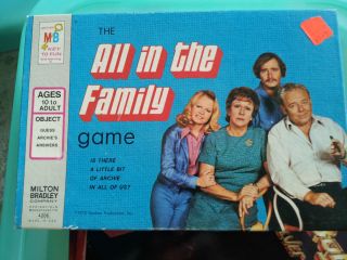Vintage 1970s All in the Family Board Game by Milton Bradley